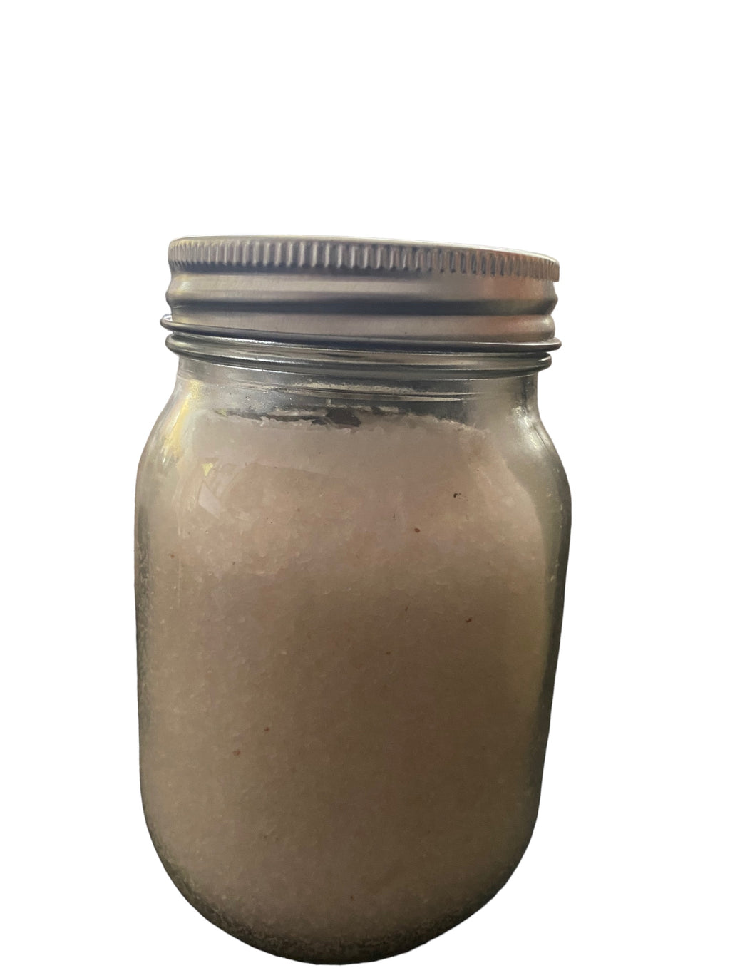 2 Jars of Coconut Jojoba and Shae Butter Oils Dead Sea Salt and Epsom Salt with Tea Tree and Lemon Essential Oils with Lemon Slices